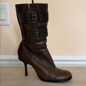 Steve Madden Heeled Boots with Buckle Straps